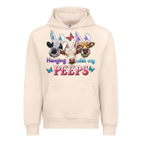 Sandshell Hanging With My Peeps Cows Urban Hoodie - RanaPortraitStore
