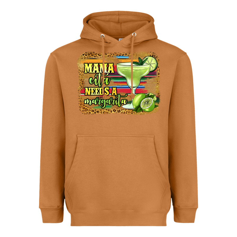 Mama Cita Needs A Margarita Heavyweight Hoodie by Jasminsmagicworld | Teevron