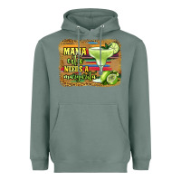 Sage mama cita needs a margarita Heavyweight Hoodie - Jasminsmagicworld