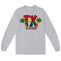 Moon Dust texas summer Long Sleeve Tee - CowhideDigitalArt