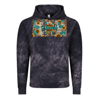 Cloud Black Blessed With Sunflower And Gemstone Vintage Hoodie - RanaPortraitStore