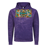 Cloud Purple Blessed With Sunflower And Gemstone Vintage Hoodie - RanaPortraitStore