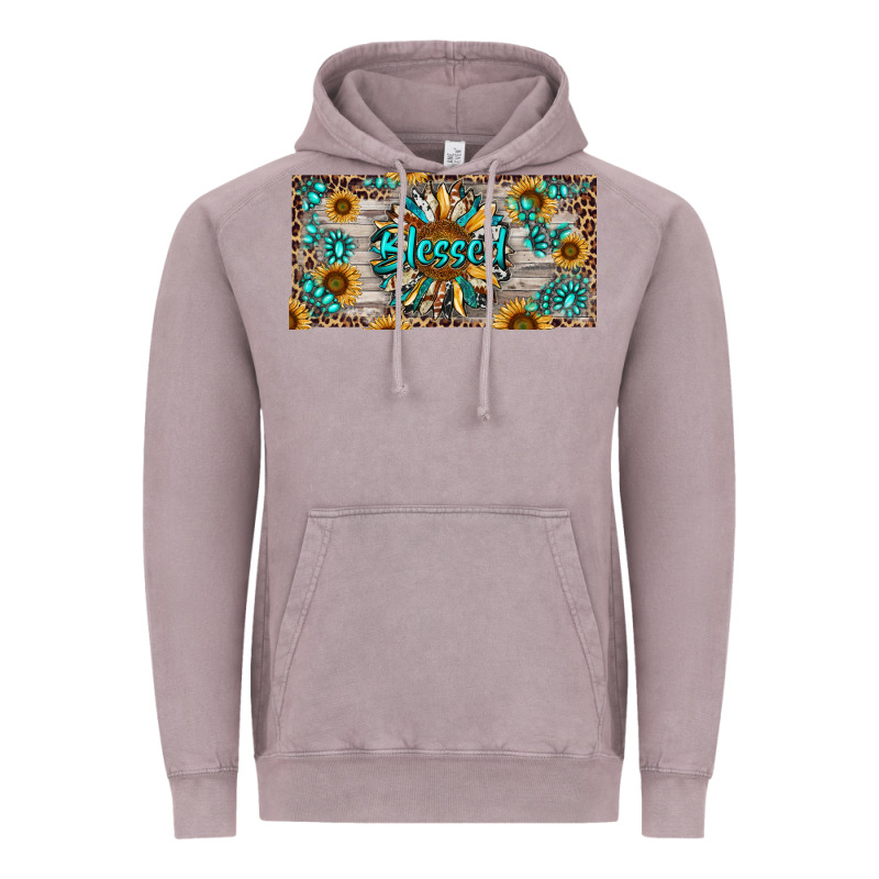 Blessed With Sunflower And Gemstone Vintage Hoodie by RanaPortraitStore | Teevron