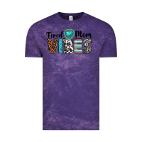 Cloud Purple tired mom vibes Vintage Tee - texasbilliewilder