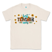Natural best teacher ever 16oz libbey glass Classic Tee - HRA Design Shop