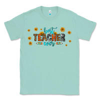 Seafoam best teacher ever 16oz libbey glass Classic Tee - HRA Design Shop