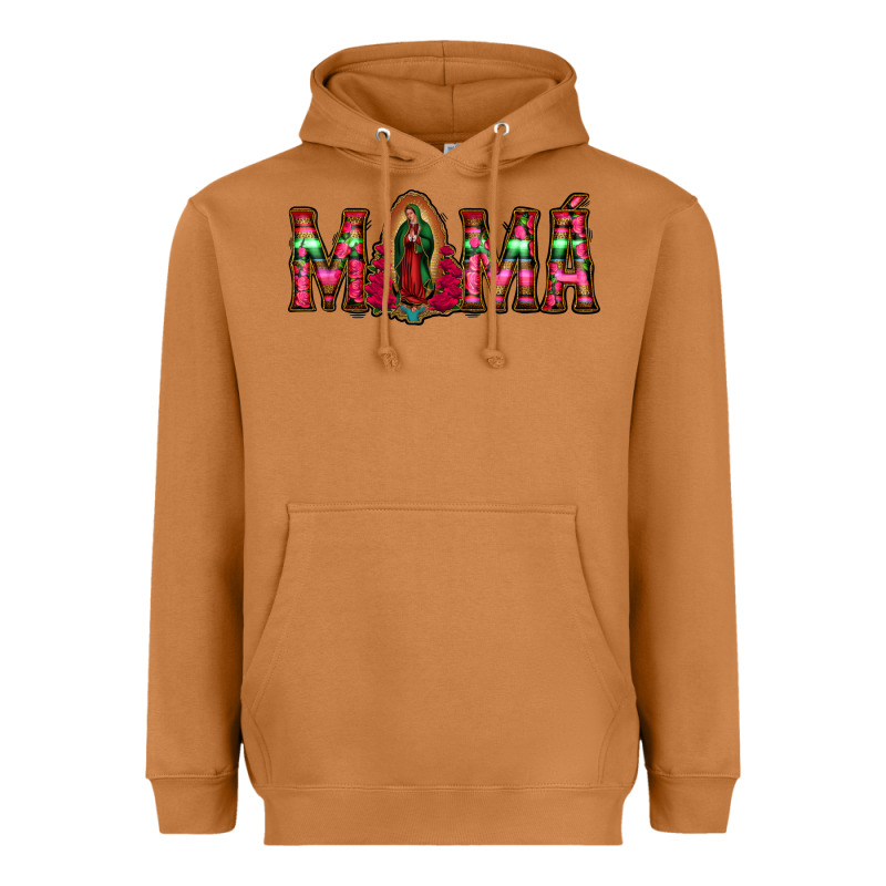 Mama Floral Aztec Leopard Heavyweight Hoodie by Jasminsmagicworld | Teevron