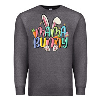 Charcoal Heather mama bunny Premium Sweatshirt - MaliasSmallBusiness