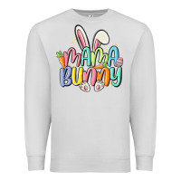 Dove Grey mama bunny Premium Sweatshirt - MaliasSmallBusiness