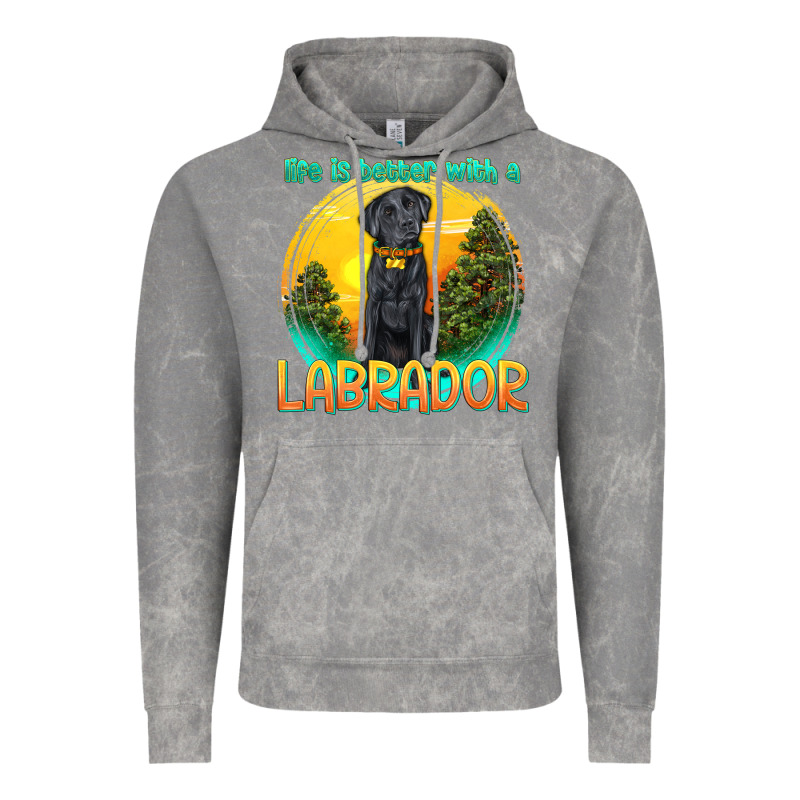 Life Is Better With A Labrador Vintage Hoodie by texasbilliewilder | Teevron