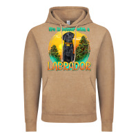 Vintage Coffee life is better with a labrador Vintage Hoodie - texasbilliewilder