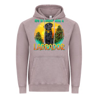 Vintage Zinc life is better with a labrador Vintage Hoodie - texasbilliewilder