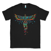 Black aztec serape thunderbird Classic Tee - RanaPortraitStore