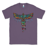 Lavender aztec serape thunderbird Classic Tee - RanaPortraitStore