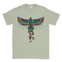 Matcha aztec serape thunderbird Classic Tee - RanaPortraitStore