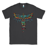 Smoke aztec serape thunderbird Classic Tee - RanaPortraitStore