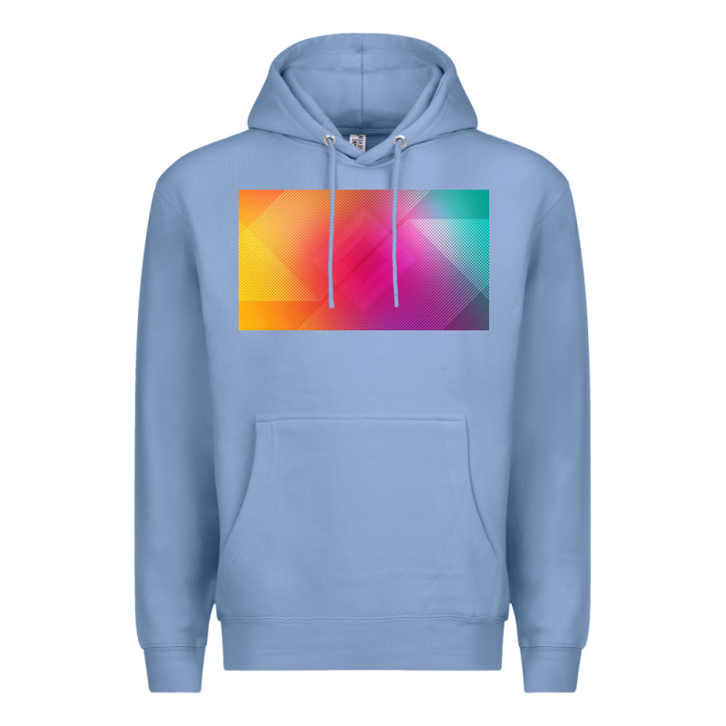 Multicolor Abstract Lines Premium Hoodie by chombo | Teevron