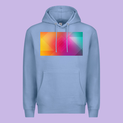Multicolor Abstract Lines Premium Hoodie Designed By Chombo