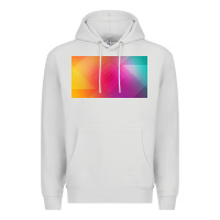 Dove Grey multicolor abstract lines Premium Hoodie - chombo