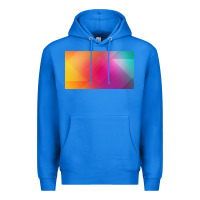 True Royal multicolor abstract lines Premium Hoodie - chombo