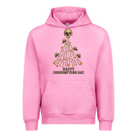 Fuchsia Pink Happy Consumption Day Urban Hoodie - RanaPortraitStore