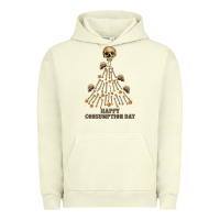 Pigment Pistachio Happy Consumption Day Urban Hoodie - RanaPortraitStore