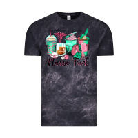 Cloud Black nurse fuel coffee cups Vintage Tee - Zillion Design Studio