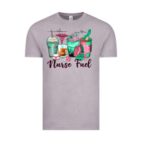 Vintage Zinc nurse fuel coffee cups Vintage Tee - Zillion Design Studio