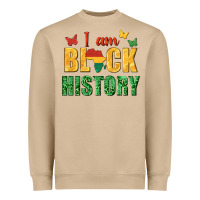 I Am Black History Juneteenth Heavyweight Sweatshirt | Teevron