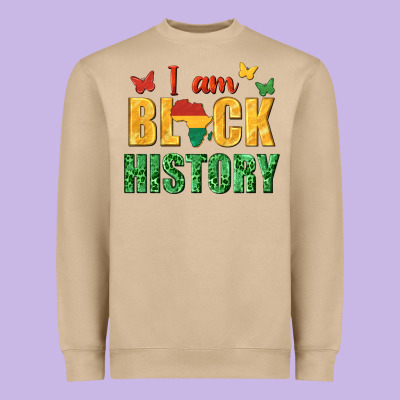 Heavyweight Sweatshirt i am black history juneteenth