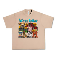 Burro life is better on the farm Urban Heavy Tee - Zillion Design Studio