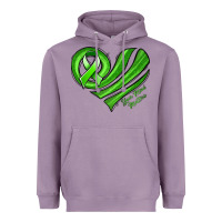Lavender mental health awareness heart Heavyweight Hoodie - Jasminsmagicworld