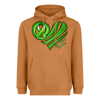 Meerkat mental health awareness heart Heavyweight Hoodie - Jasminsmagicworld