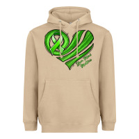 Mushroom mental health awareness heart Heavyweight Hoodie - Jasminsmagicworld