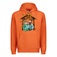Carrot jesus newborn oh holy night Premium Hoodie - MaliasSmallBusiness