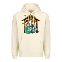 Sandshell jesus newborn oh holy night Premium Hoodie - MaliasSmallBusiness