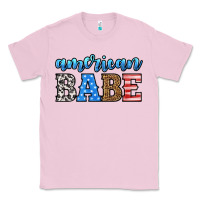 Bubblegum Pink american babe Classic Tee - HRA Design Shop