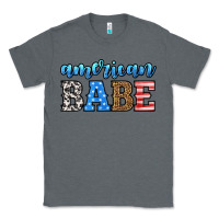 Charcoal Heather american babe Classic Tee - HRA Design Shop