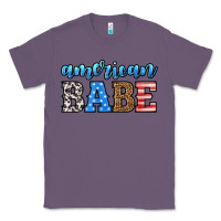 Lavender american babe Classic Tee - HRA Design Shop
