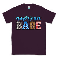 Plum american babe Classic Tee - HRA Design Shop