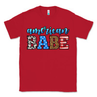 Red american babe Classic Tee - HRA Design Shop