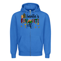 True Royal santa's favorite elf Zipper Hoodie - AdoDesignShop