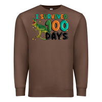Chestnut i survived 100 days Premium Sweatshirt - MaliasSmallBusiness