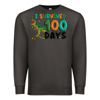 Smoke i survived 100 days Premium Sweatshirt - MaliasSmallBusiness