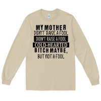 Mushroom my mother black Long Sleeve Tee - RacoonDesign