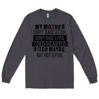 Smoke my mother black Long Sleeve Tee - RacoonDesign