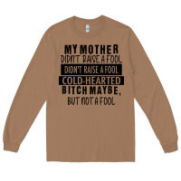 Toasted Coconut my mother black Long Sleeve Tee - RacoonDesign