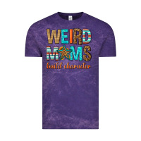 Cloud Purple weird moms build character Vintage Tee - texasbilliewilder