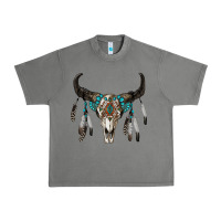 Tornado boho bull skull Urban Heavy Tee - RanaPortraitStore