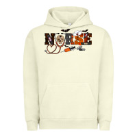 Pigment Pistachio Halloween Nurse Urban Hoodie - RanaPortraitStore